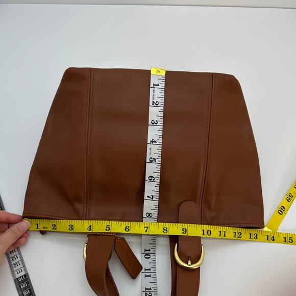 Vintage Coach Waverly Bag 4133 British Tan 1997 Turkey - Picture 7 of 10